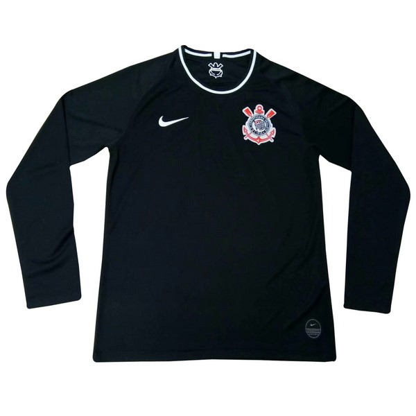 Camiseta Corinthians Paulista 2ª ML 2019-2020 Negro